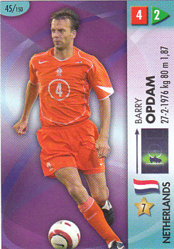 Barry Opdam Netherlands Panini World Cup 2006 #45